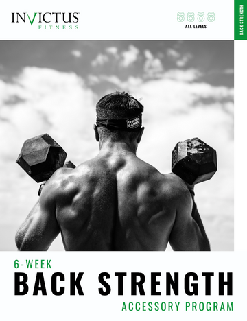 Invictus Back Strength Accessory Program