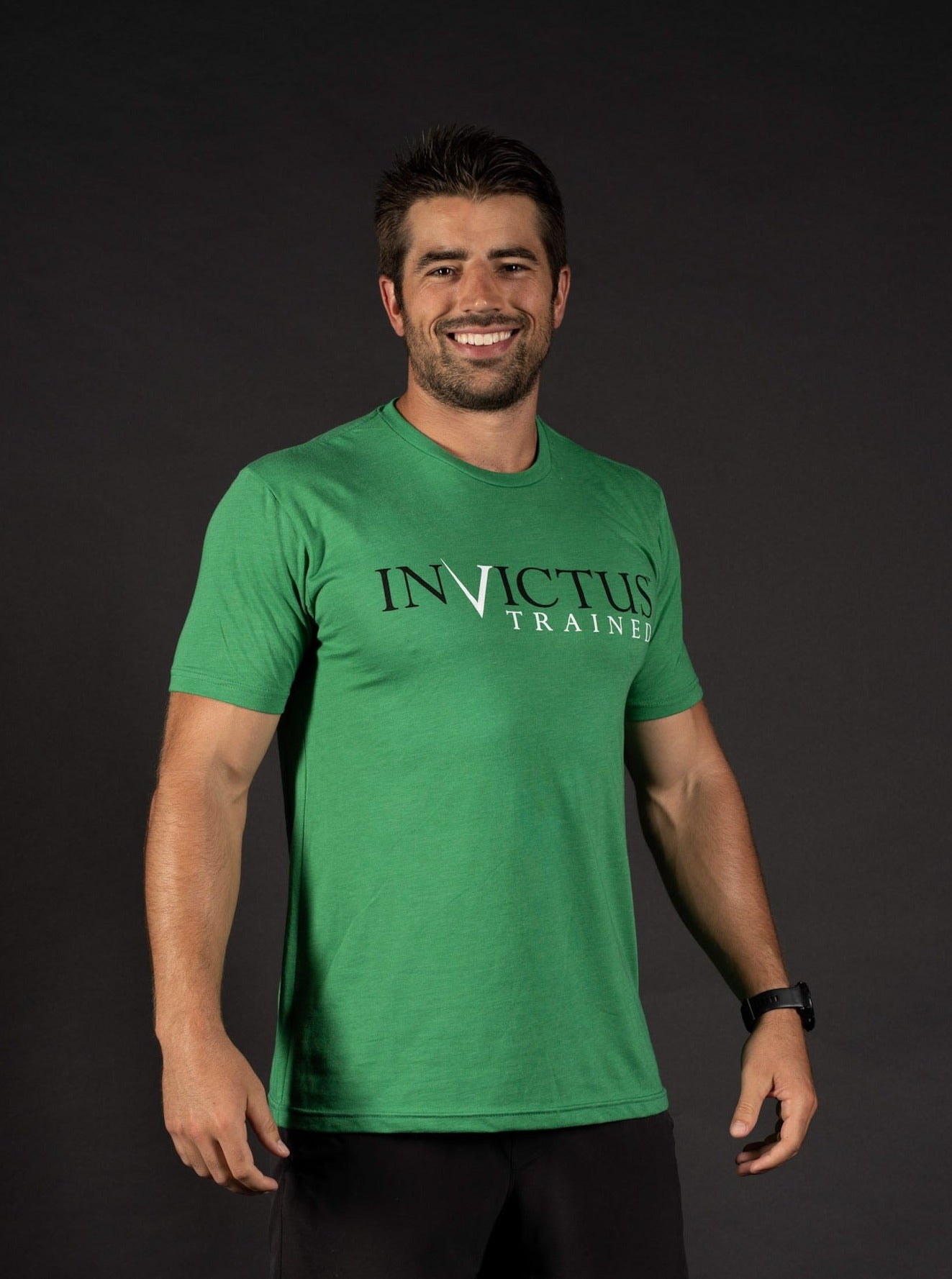 Invictus Trained  Dual -Blend T-Shirt - Men's - Green/Black