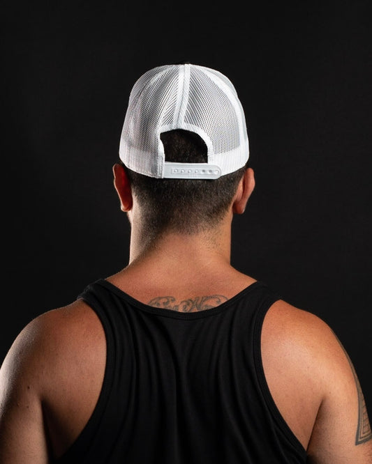 Invictus Snapback Hat Black Front/White Back